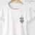 Camiseta Amazônia BERIMBAU AQUARELA - BRANCO - Use Awa Amazônia