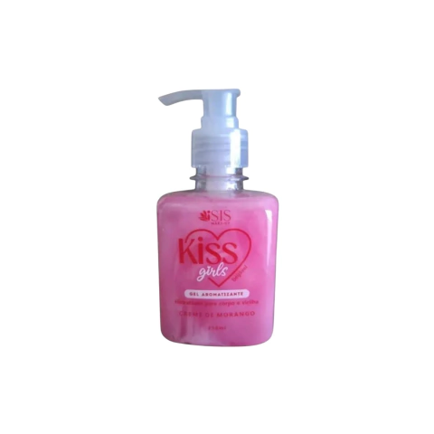 Gel hidratante virilha kiss girls beijável 250ml ( Creme de Morango) - comprar online