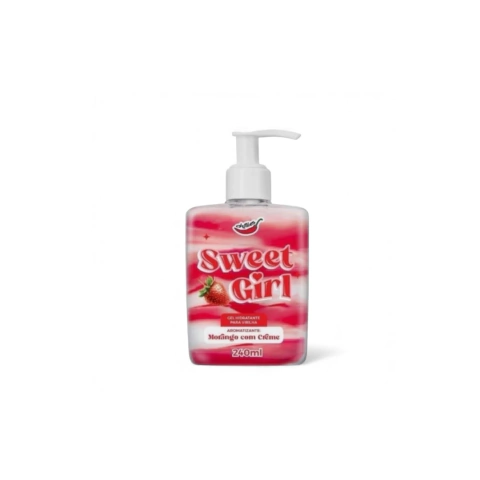 Gel hidratante virilha Sweet Girl 240gr (Morango com Creme) - comprar online