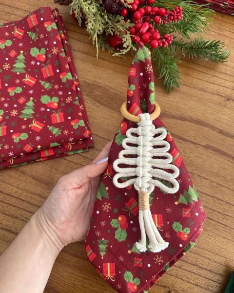 GUARDANAPO TECIDO NATALINO