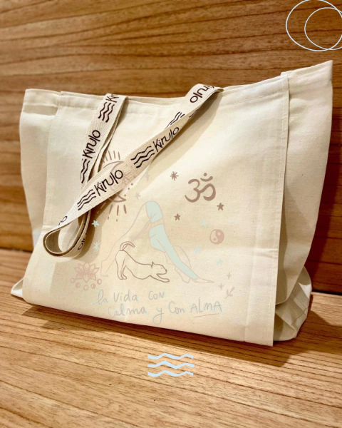 Bolso Tote Bag Porta Mat de Yoga 45x35x14