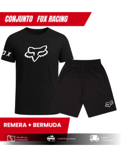 SET FOX RACING - REMERA + BERMUDA - comprar online