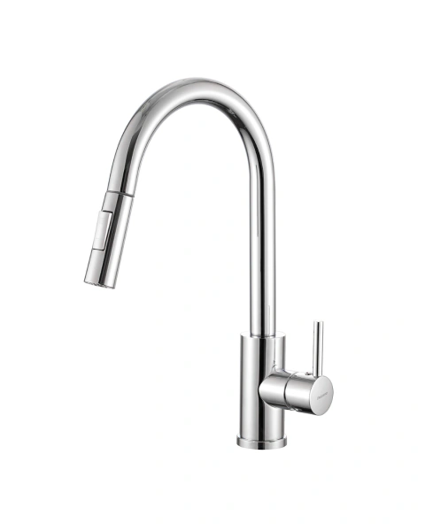 Griferia de cocina con pico extraible y rociador monocomando Valencia Peirano 20-122