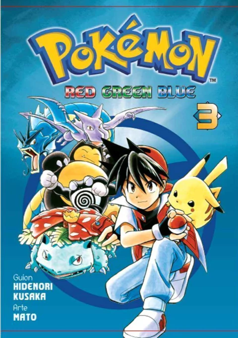 Pokemon Red Green Blue 03 - comprar online