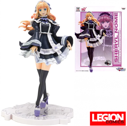 FIGURA MACROSS 30th ANNIVERSARY SQ BANPRESTO - SHERYL NOME COSTUME X CROSSOVER