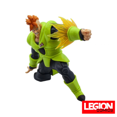 FIGURA ANDROIDE 16 DRAGON BALL Z  G×MATERIA 11CM