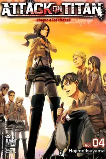 Attack on Titan 04 - comprar online