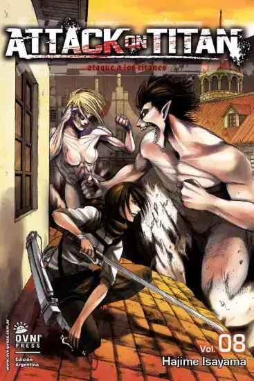 Attack on Titan 08 - comprar online