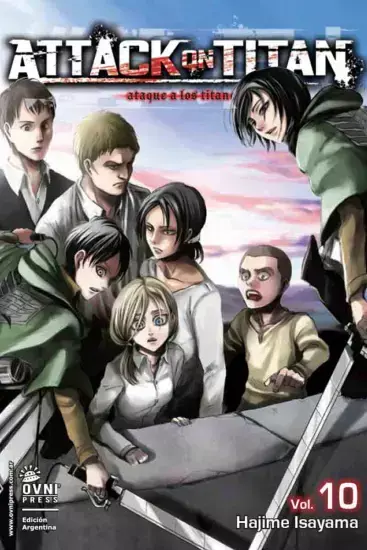 Attack on Titan 10 - comprar online