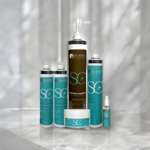 Kit Completo SEMPRE CRESPOS Sempre Cosmetics