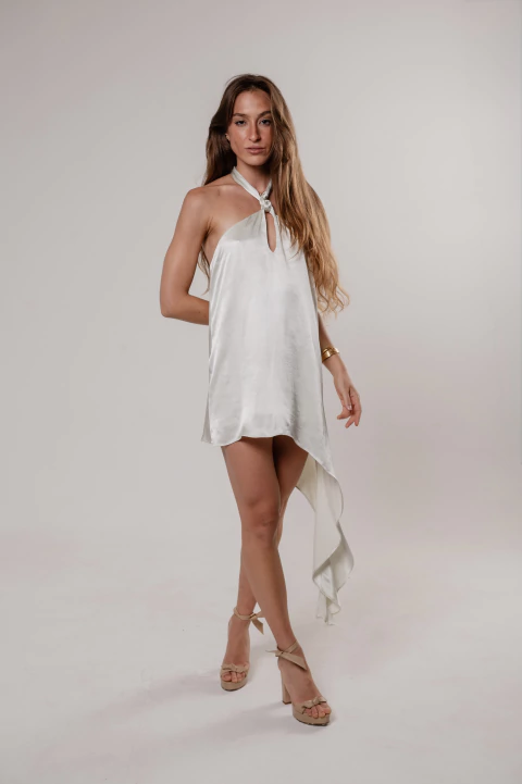 PRÉ VENDA | Vestido Cítrus - Perolado Verde - comprar online