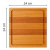 Tabla Madera Asado Rectangular Premium 24x24 cm en internet