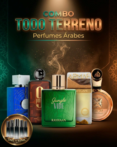 Combo Todo Terreno Arabe - Para Ellos [5 Decants]