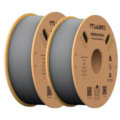 Kit 2kg Filamento Impressora 3d Hyper Pla Creality Cinza - comprar online