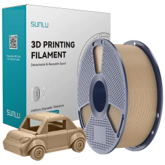 PETG Marrom Claro Carvalho 1kg Sunlu - comprar online