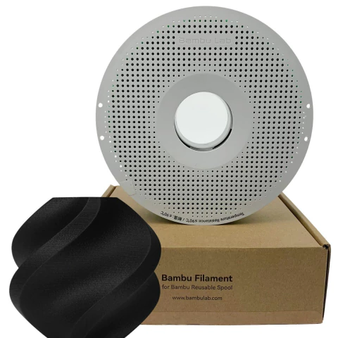 Filamento PA6-CF Bambu Lab 500g 1,75mm Carretel Preto 72100 - comprar online