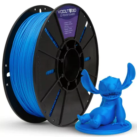 Filamento Voolt3d Pla Velvet Premium 1kg 1,75mm Cor Azul - comprar online