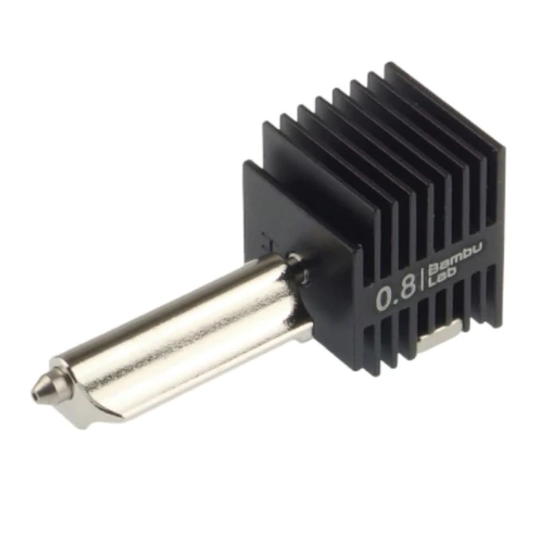 Hotend Bico De Aço Endurecido Bambu Lab A1 A1mini 0.8mm - comprar online