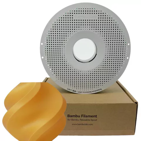 Filamento 3d Bambu Lab PLA C/ Carretel Reutilizável Dourado - comprar online