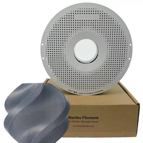 Filamento Bambu Lab Pla Sparkle 1kg Carretel Cinza Ardósia - comprar online