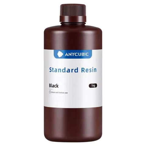 Resina 3d Anycubic Standard 1kg Cor Preta SPTBK-105G