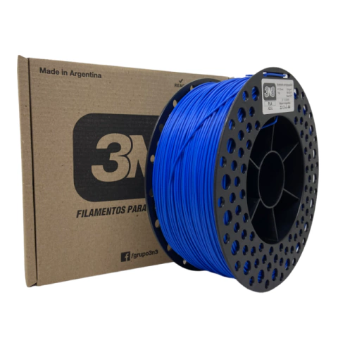 Filamento Impressora 3d PLA 3N3 1.75mm 1KG Cor Azul - comprar online