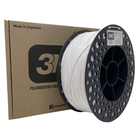 Filamento PLA 3N3 Branco 1.75mm 1KG - comprar online