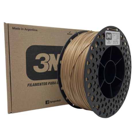 Filamento PLA 3N3 Bronze 1.75mm 1KG - comprar online