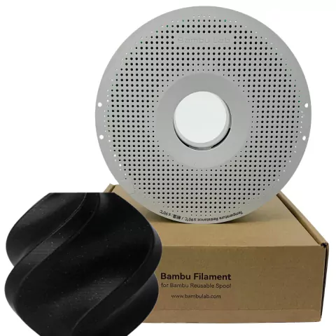 Filamento 3d Bambu Lab Pla Sparkle 1kg 1,75mm Cor Preto Onyx - comprar online