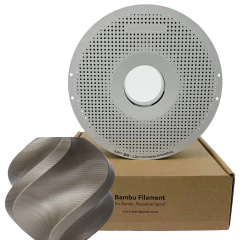 PLA Metal Ouro Irídio 1kg Bambu Lab