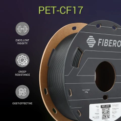 FL01001 - FIBERON PET-CF17 PRETO 500G