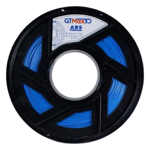Filamento 3d Abs Premium Gtmax3d 1.75mm 1kg Cor Azul Claro - comprar online