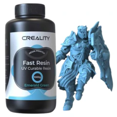 Resina Fast UV Azul 1kg Creality