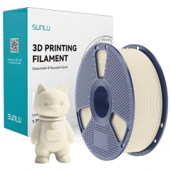 PLA Matte Branco Osso Fosco 1kg Sunlu