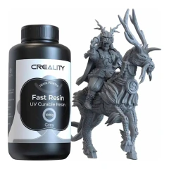 Resina Fast UV Cinza 1kg Creality