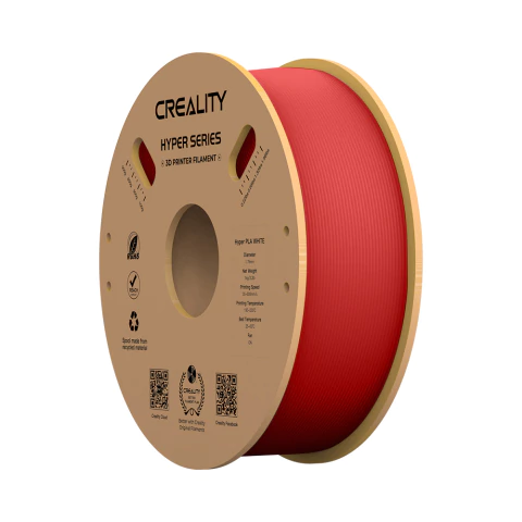 Filamento Impressora 3d Creality Hyper Pla 1kg 1,75mm Vermelho - comprar online