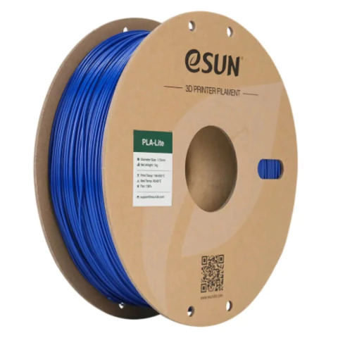 Filamento Para Impressora 3d PLA Lite Esun 1kg 1.75mm Cor Azul - comprar online