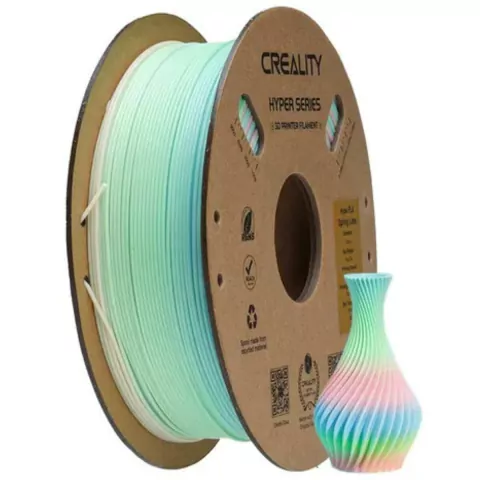 Filamento Creality Hyper Pla 1kg 1,75mm Rainbow Spring Lake - comprar online