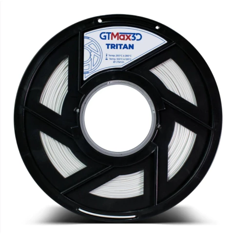 Filamento Impressora 3d Tritan Gtmax3d 1kg 1.75mm Cor Branco - comprar online