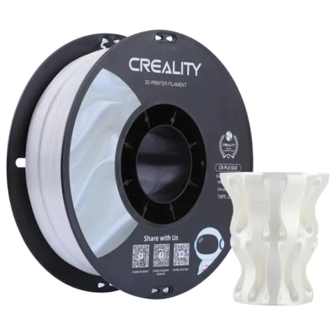 Filamento Impressora 3d Creality Pla Cr-silk 1kg 1,75 Branco