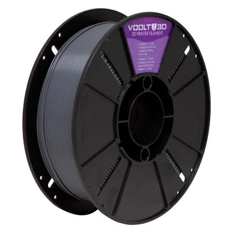Filamento Voolt3d ABS Premium 1kg 1,75mm Cor Grafite