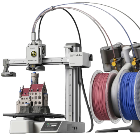 Impressora 3D Bambu Lab A1 Mini Combo - Com AMS Lite