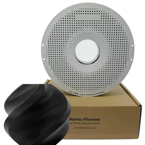 Filamento Bambu Lab Pla Matte Fosco Carretel 1kg Chumbo