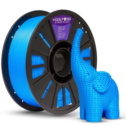 Filamento Voolt3d Pla Premium 1kg 1,75mm Cor Azul - comprar online