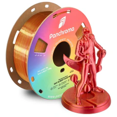 CA03030 Panchroma 1kg Dual Silk PLA Sunset (Gold - Red)