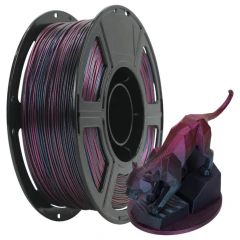 HS PLA Multicolor Burnt Titanium & Abyssal Red 1kg Flashforge