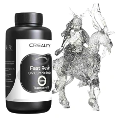 Resina Fast UV Transparente 1kg Creality