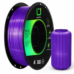 Filamento PLA Silk Violeta Real Multfila 1kg 1,75mm