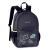 Mochila Escolar LOUD Masculina Grande 2 Divisórias Preta e Verde