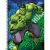 Caderno Universitário Hulk Tilibra 1 Matérias 80 Folhas - X-Data Papelaria